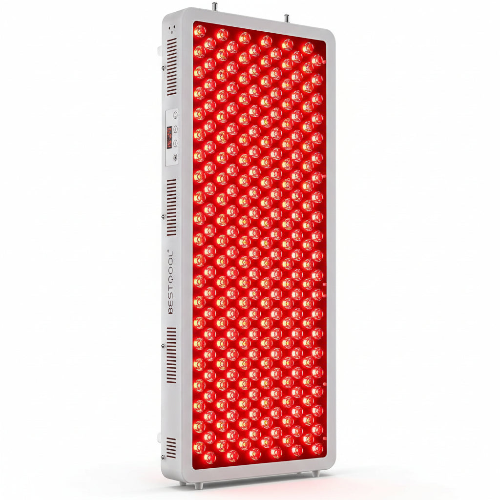 Red Light Therapy Device, 4 Wavelengths Full Body Infrared Red Light Therapy at Home, Elite Grade Dual Chip 300 Leds, High Power, 500W. Modular Design.